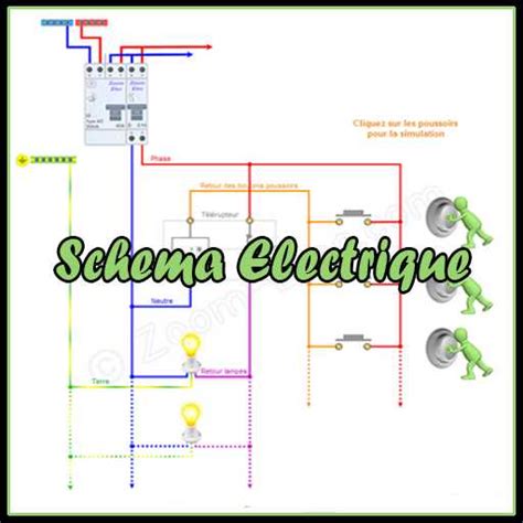 Schéma électrique pour circuit clignotant