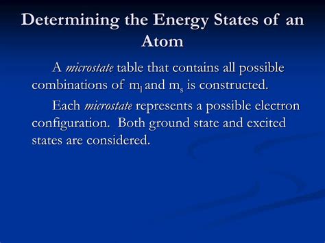 PPT The Electronic Spectra Of Coordination Compounds PowerPoint