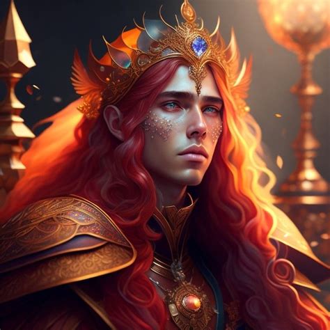 Pin By Genevieve Rounds On Character Art Male In 2023 Red Hair Elf Fantasy Costumes Autumn