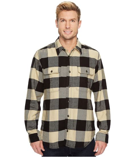 Lyst - Filson Vintage Flannel Work Shirt in Black for Men