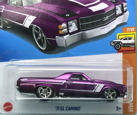 2024 Hot Wheels 71 El Camino Super Treasure Hunt Mainline HW Hot Trucks