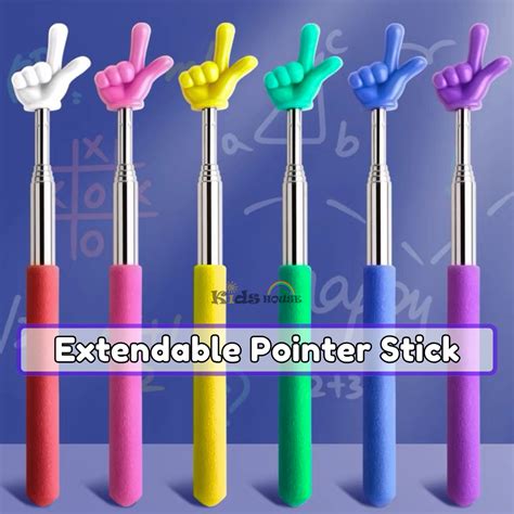 adjustable hand pointer sticks finger pointer  classroom