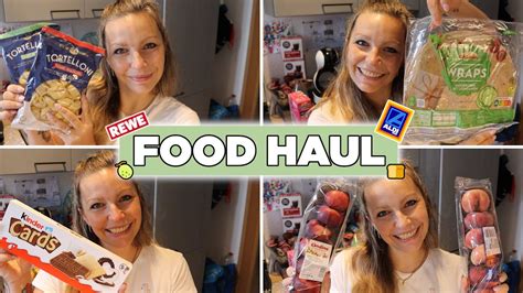 80 FOOD HAUL ALDI REWE Inkl Essensplan Wocheneinkauf August