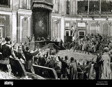 First Spanish Republic1873 1874 Proclamation Of The Republic By The