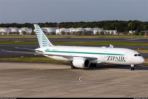 JA850J ZIPAIR Tokyo Boeing 787 8 Dreamliner Photo By Tommy Yeung ID