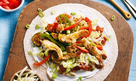 Délicieux fajitas au poulet pour les enfants Le Poulet du Québec