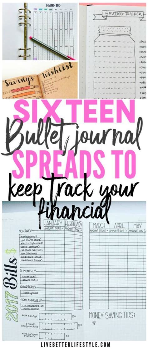 16 Bullet Journal Ideas To Manage Your Finance Finance Bullet Journal