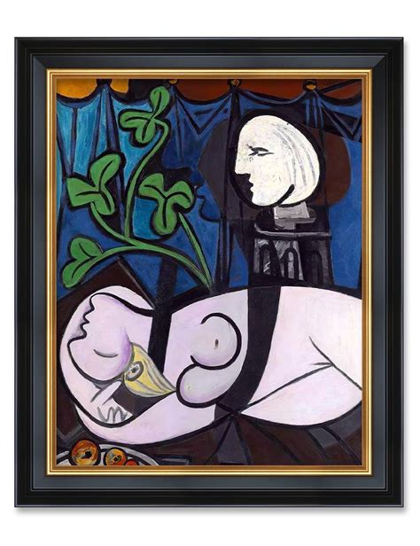 Decorarts Nude Green Leaves And Bust By Pablo Picasso Giclee Print