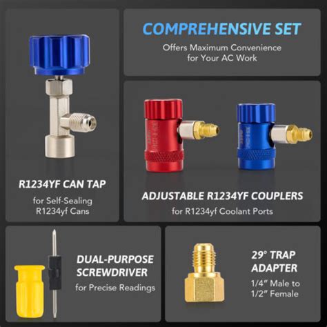 Ac Diagnostic Manifold Gauge Set W Way Hvac Gauges Ubuy India