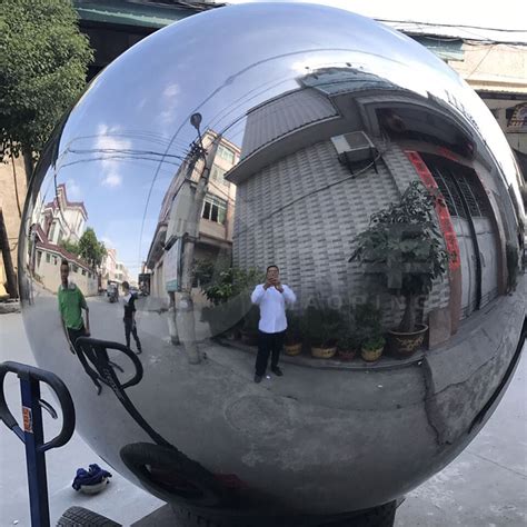 Mm Large Stainless Steel Garden Spheres Metal Steel Sphere