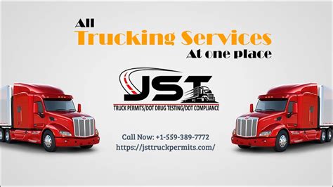 All Trucking Permits Jst Truck Permits Youtube