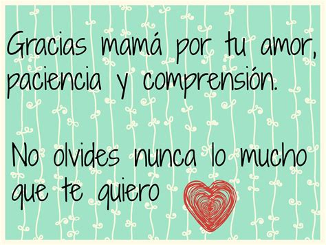 Te Quiero Mucho Mama Frases