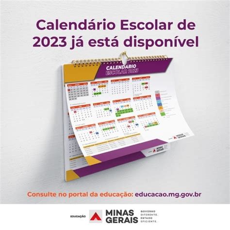 Secretaria De Educação Divulga Calendário Escolar 2023 Da Rede Pública