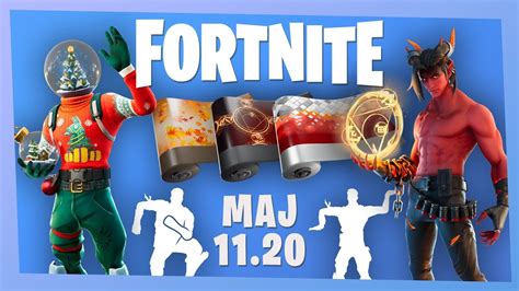 FORTNITE Skins Emote Pioches ajoutés dans la MAJ 11 20