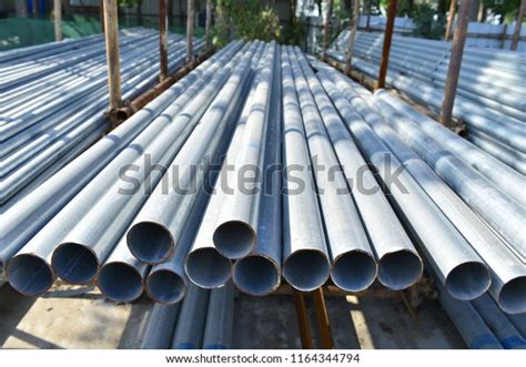 Round Steel Tube Stock Photo (Edit Now) 1164344794