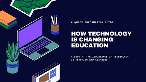 How Technology Is Changing Education Free Powerpoint Template Google