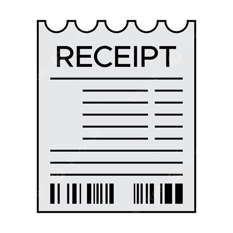 Receipt Icon Receipt Receipt Clipart Rectangle Png And Vector With