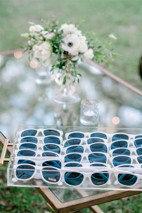 White Sunglasses For Wedding Guests