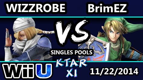 Ktar Xi Wizzrobe Sheik Vs Brimez Link Pools Smash Wii U