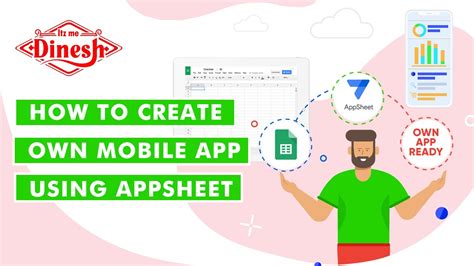 Create An Mobile App For Free From Google Sheets Using AppSheet No