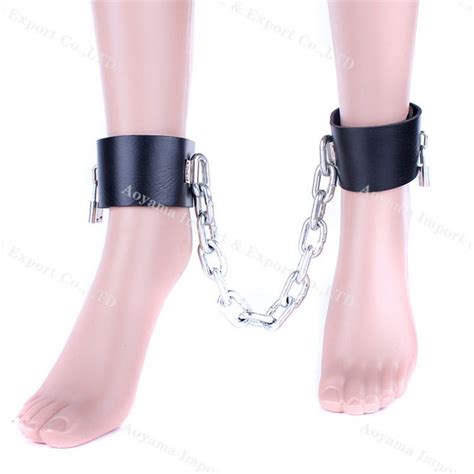 Heavy Male Slave Legcuffs Leg Cuffs Leg Ankle Shackles Footcuffs