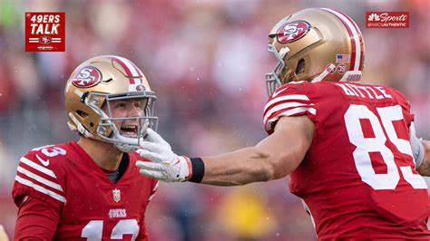 George Kittle Praises Brock Purdy S Ability To Bounce Back From