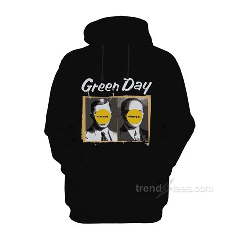 Grab it fast, Green Day Nimrod Album Logo Hoodies - Trendstees.com