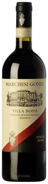 Marchesi Gondi Tenuta Bossi Villa Bossi Chianti R Fina Riserva