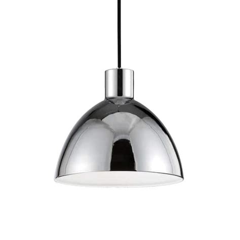 Kuzco Chroma In Light Watt Chrome Integrated Led Pendant Light