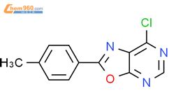 2 4 Methylphenyl 7 Chloro 1 3 Oxazolo 5 4 D Pyrimidine 1018142 92 1