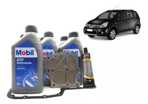 Kit Troca 8 Óleo Câmbio Automático Re4f03a Nissan Tiida 1 8