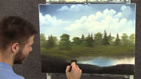 Paint With Kevin Hill Small Cabin By The Pond Wet On Wet HD YouTube