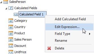 Erstellen Berechneter Felder DevExpress End User Documentation