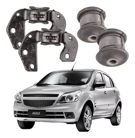 Kit Suporte Barra Tensora Agile 1 4 2009 2010 2011 Morcego