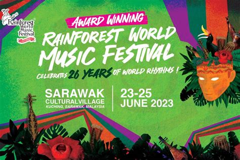 Press Release RWMF2023 LAUNCH Rainforest World Music Festival