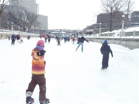 Cap L Ouest La Plus Grande Patinoire Au Monde C Est Ottawa