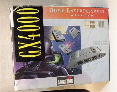 Amstrad Gx4000 Console With Games 1 In Original Box Catawiki