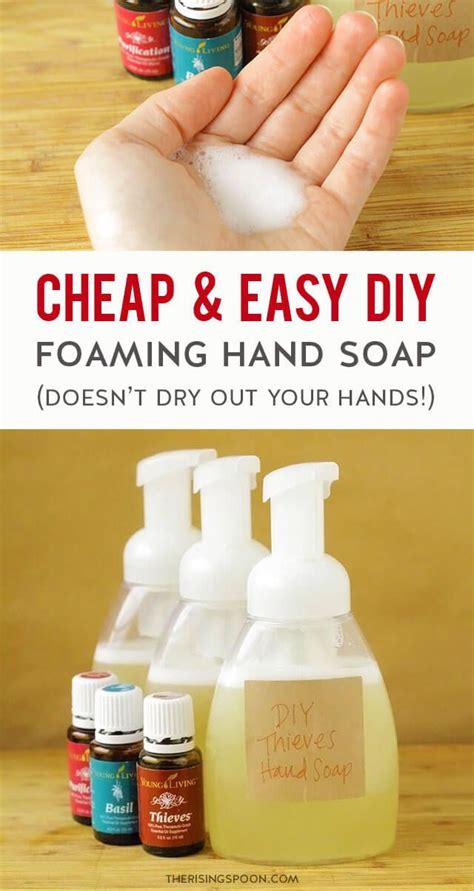 Diy Moisturizing Foaming Hand Soap Foaming Hand Soap Diy Foaming