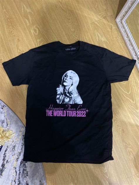 Billie Eilish World Tour 2022 Tshirt Offer Mens Fashion Tops