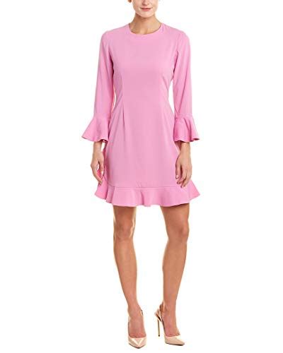 Jill Stuart Womens Ruffled Bell Sleeve Mini Dress