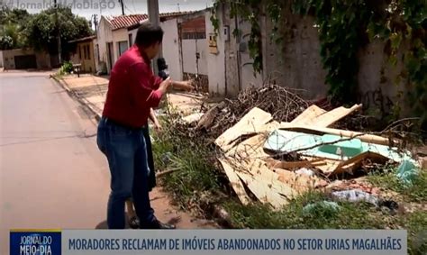 Na Tv Serra Dourada Moradores Reclamam De Lixo E Im Veis Abandonados