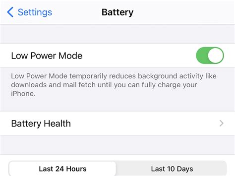 How Low Power Mode Works Popular Science