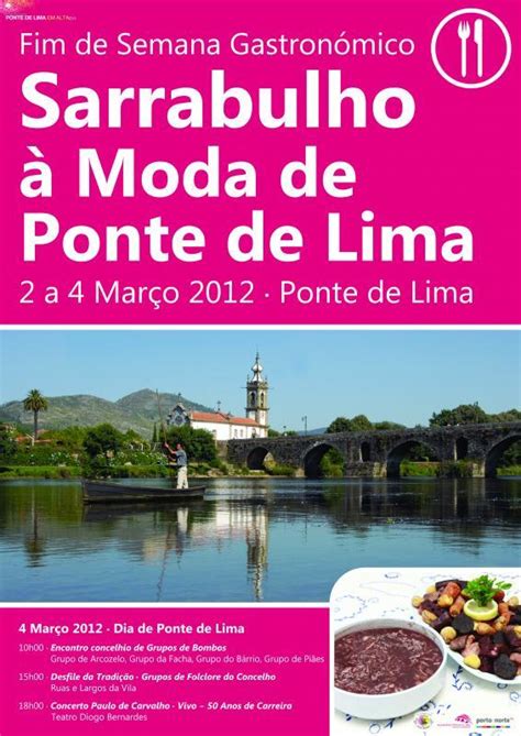 Cm Ponte De Lima Fim De Semana Do Sarrabulho Moda De Ponte De Lima