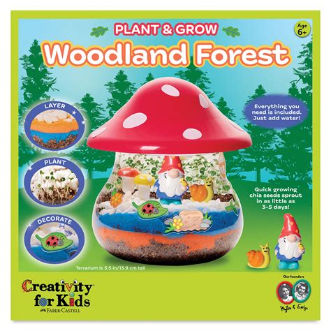 Creativity for Kids Plant and Grow Woodland Forest Kit | BLICK Art