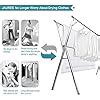 Jauree Inches Clothes Drying Rack Clothing Folding Indoor Outdoor