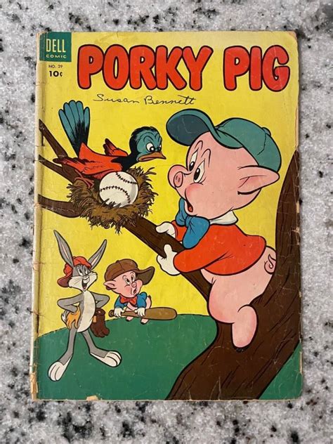 Porky Pig Vg Dell Golden Age Comic Book Looney Tunes Bugs Bunny