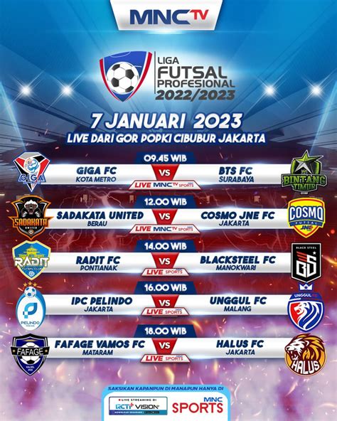 Liga Futsal Profesional Lfp Segera Bergulir Saksikan