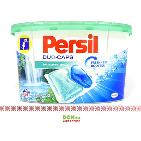 Persil Detergent Capsule Buc Duo Caps Emerald Waterfall