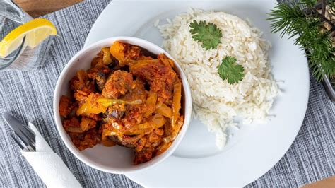 White Rice And Stew Recipe | Home Pressure Cooking