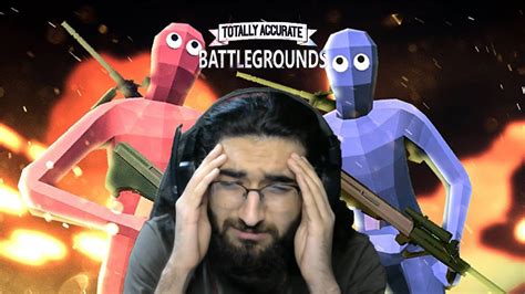 Totally Accurate Battlegrounds Tabg😎پنج ثانیه بیشتر زنده نموندیم